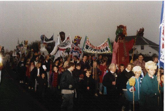 The procession